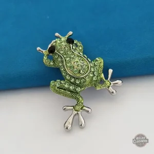 Broche élégante représentant un prince du marais