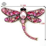 Accessoire steampunk broche libellule délicate