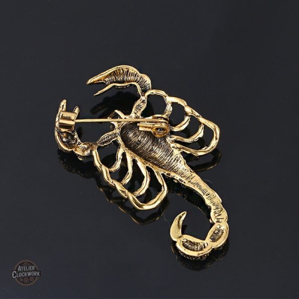 Bijou scorpion steampunk, design unique et stylisé
