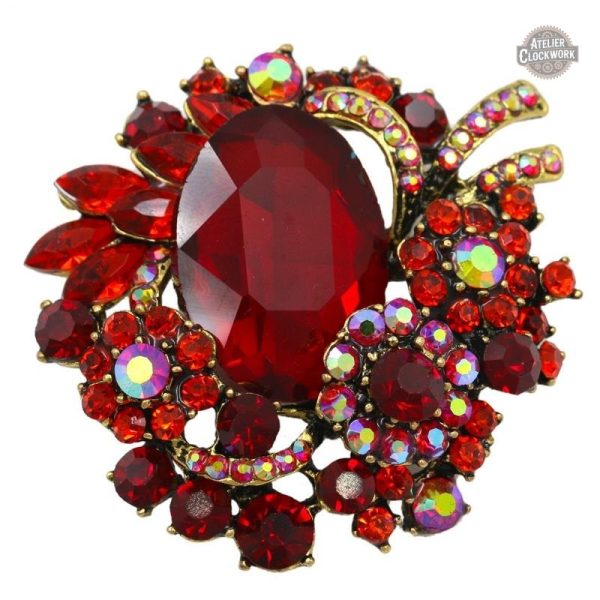broches-fantaisie-femme-1 Broche Fantaisie Femme en Cristal Vintage