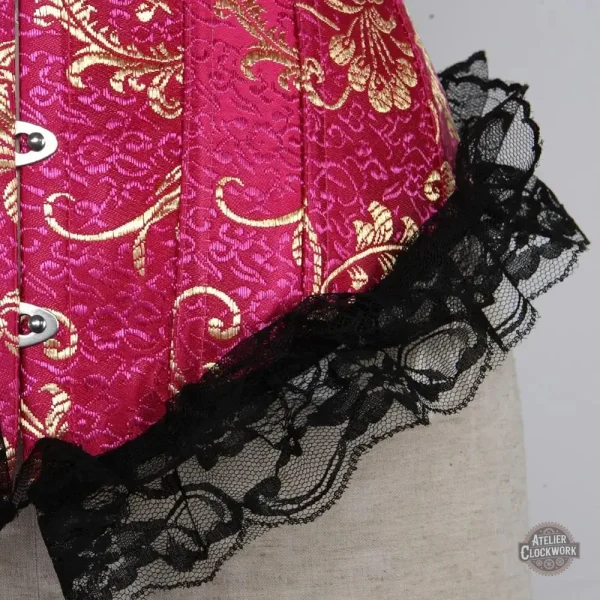 Bustier chic avec une touche rétro et moderne
