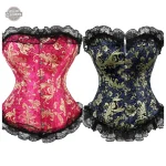 Bustier féminin aux détails burlesques raffinés