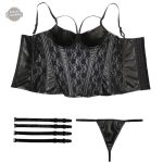 Mode gothique et steampunk, bustier pour occasions spéciales