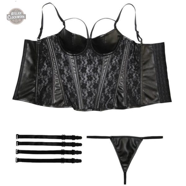 Mode gothique et steampunk, bustier pour occasions spéciales