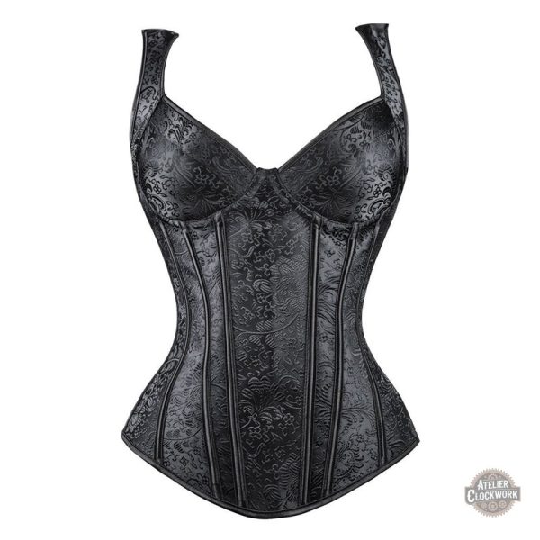 bustier-gothique-romantique-1 Corset Bustier Gothique - Dark Vibes