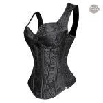 Corset romantique aux influences sombres