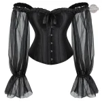 Bustier steampunk élégant inspiré du style victorien