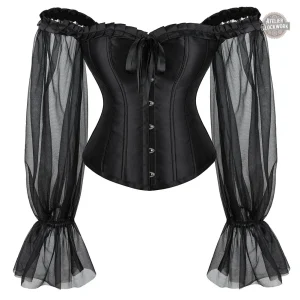 Bustier steampunk élégant inspiré du style victorien