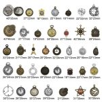 Cadran décoratif pour montres dans le style steampunk