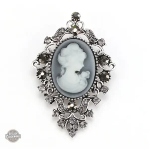 Broche Camée Steampunk