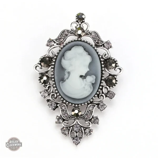 camee-broche-1 Broche Camée Steampunk