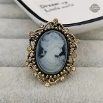 Accessoire steampunk original en broche