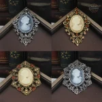 Broche vintage inspirée du style steampunk
