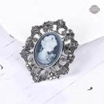 Broche Camée Steampunk - vue 2