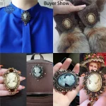 Broche artistique au design steampunk