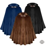 Cape à capuche unisexe pour style Steampunk