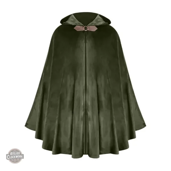 Cape à capuche unisexe pour style Steampunk - vue 2