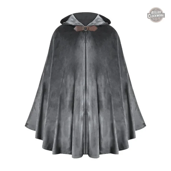Cape à capuche unisexe pour style Steampunk - vue 6