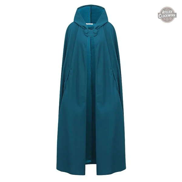 Cape féminine style victorien pour un look steampunk