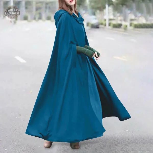 Manteau femme steampunk à l'esthétique rétro