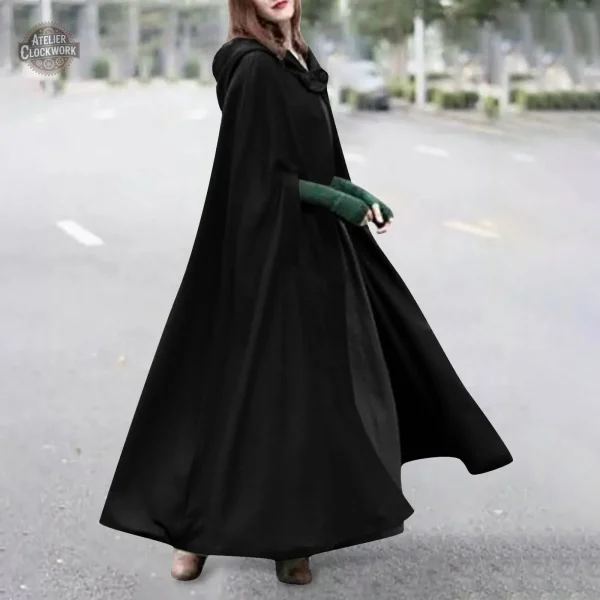 Cape victorienne pour femme, une touche de steampunk