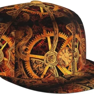 Casquette Steampunk Engrenages – Rétro-Futuriste