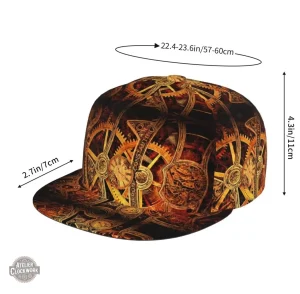 Casquette rétro-futuriste pour un look audacieux