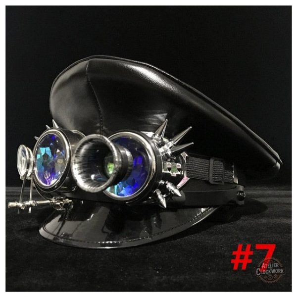 Casquette steampunk pour événements costumés