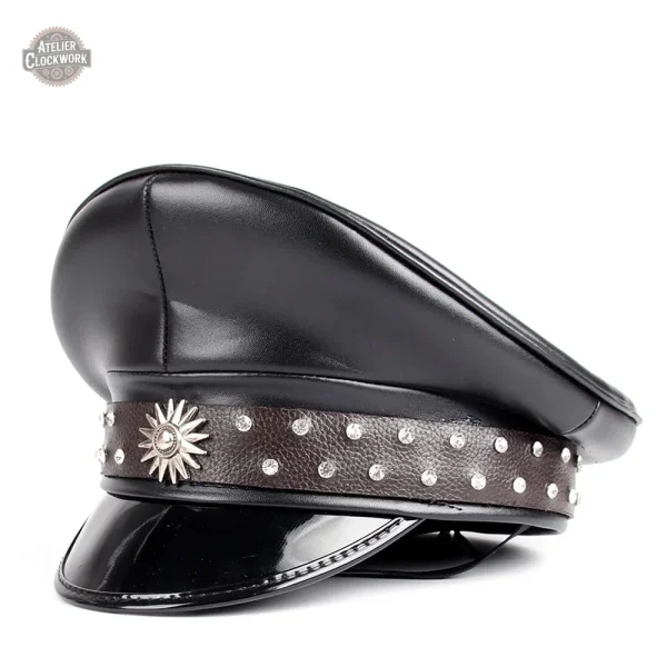 casquette-dieselpunk-1 Casquette Steampunk élégante pour homme