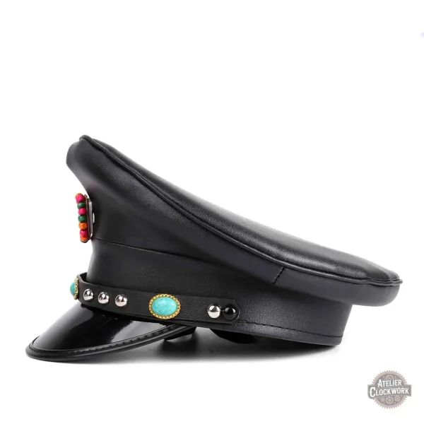 Casquette rétro pour un style Steampunk affirmé