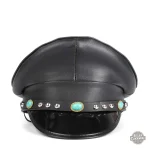 Élégante casquette au style masculin audacieux