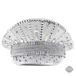 Casquette femme inspirée du style militaire