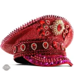 Accessoire féminin steampunk avec écharpe