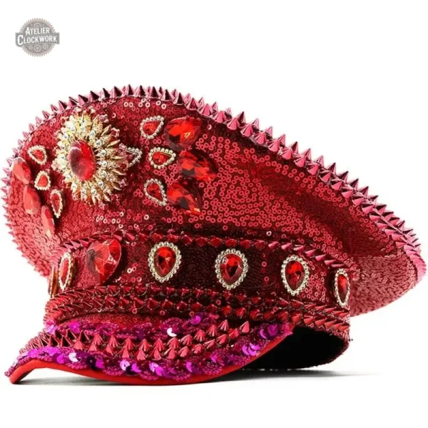 Casquette élégante pour un style steampunk