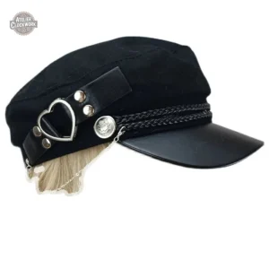 Casquette vintage inspirée du style futuriste
