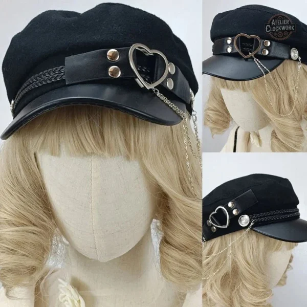 Chapeau steampunk élégant avec une touche de rébellion