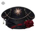 Casquette femme avec détails Steampunk raffinés