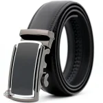 Ceinture automatique en cuir, design raffiné