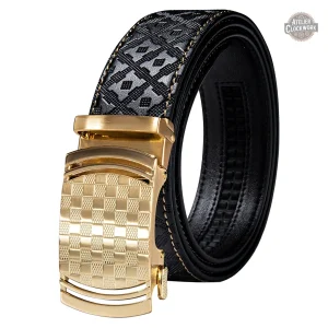 Ceinture Boucle Automatique - Golden Boy