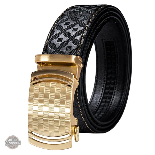 Accessoire mode steampunk, ceinture Golden Boy