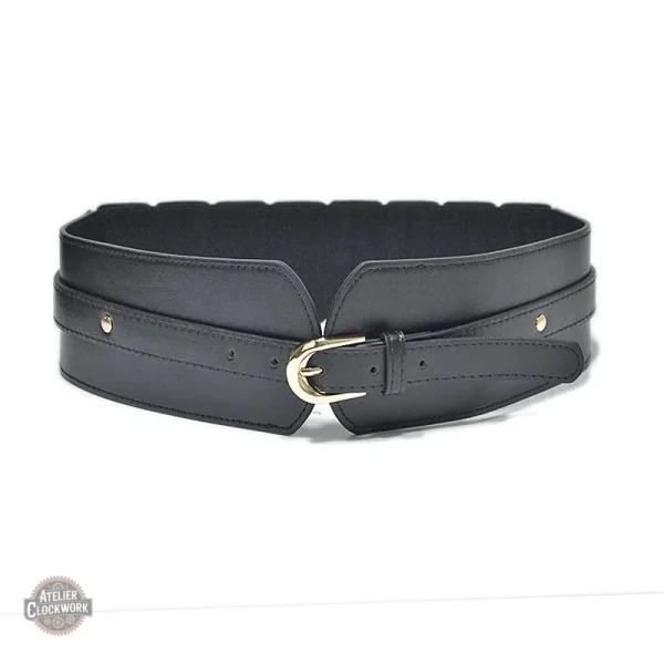 Accessoire mode steampunk : ceinture corsetée pour femme