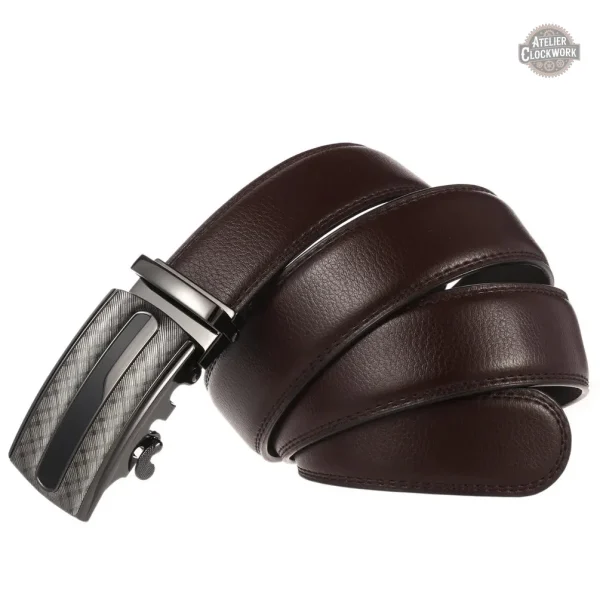 Ceinture en cuir au style steampunk pour homme