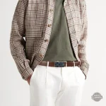 Ceinture homme en cuir au style steampunk audacieux