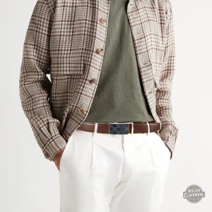 Ceinture homme en cuir au style steampunk audacieux
