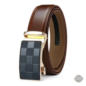 Boucle automatique en métal pour une ceinture élégante