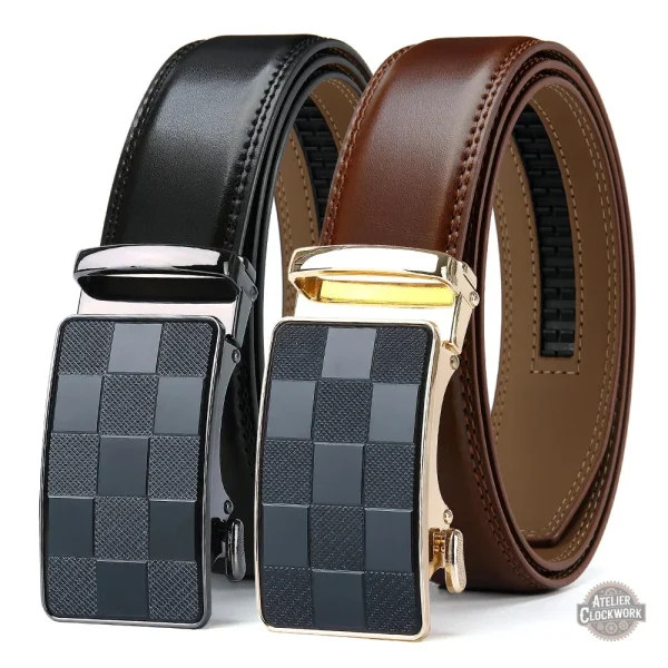 Ceinture en cuir avec design steampunk unique