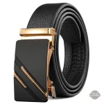 Ceinture Cuir Noir - H.G. Wells