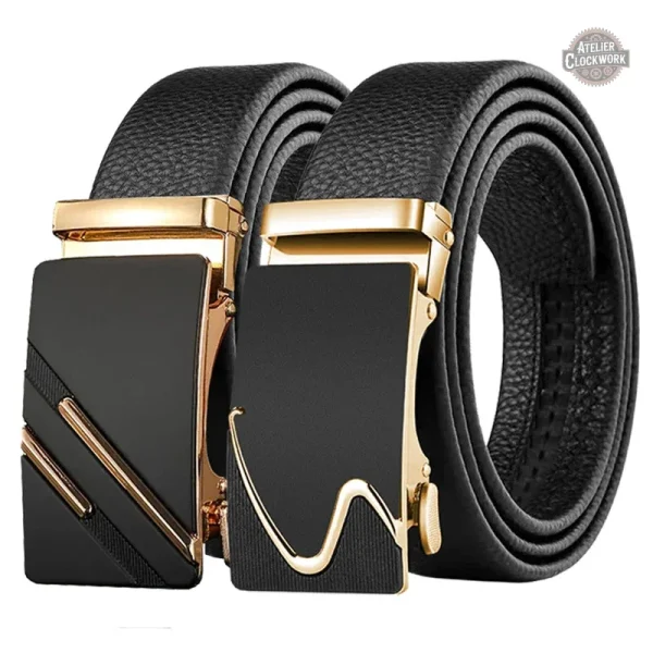 Accessoire Dandy Élégant - Ceinture Noire