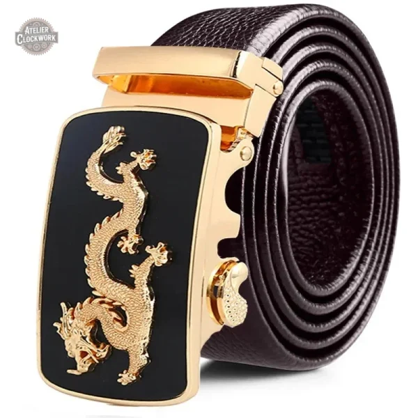 Élégante ceinture dandy au style steampunk audacieux