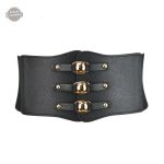 Accessoire de mode : ceinture élastique rétro